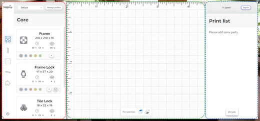 A Closer Look: Online Configuration Tool
